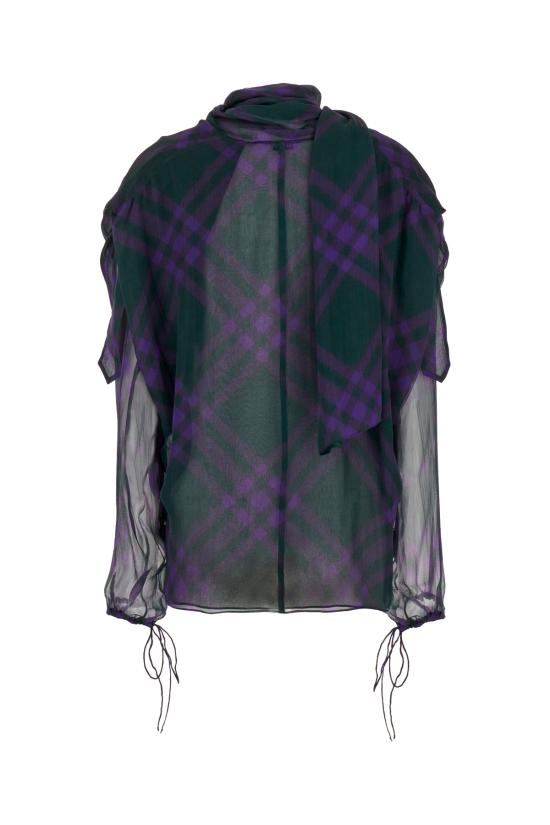  버버리 블라우스 8077742 B7447 ROYAL IPPATTERN - BURBERRY