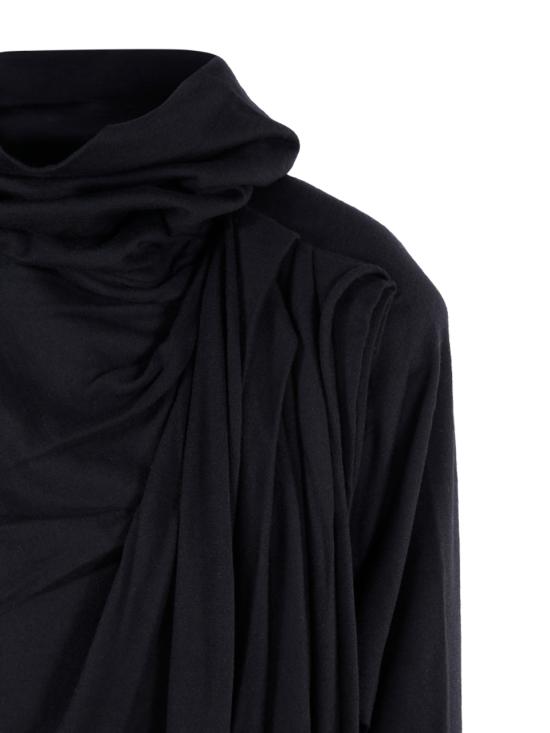  생로랑 숏 원피스 751695Y75SW 1000 NOIR - SAINT LAURENT