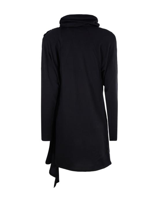  생로랑 숏 원피스 751695Y75SW 1000 NOIR - SAINT LAURENT