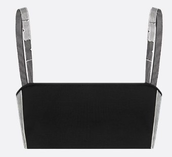 25SS 디올 민소매 티셔츠 524E02A5088 9000 BLACK