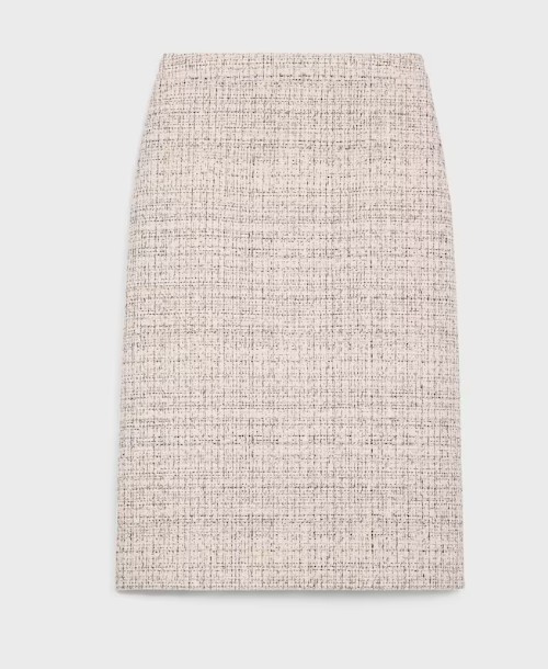 25SS 셀린느 미디 스커트 RJ0540F89 97IR IVOIRENOIR