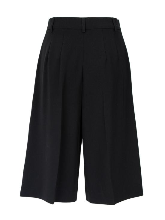 25FW 막스마라 스튜디오 숏팬츠 BOERO001 Black - MAX MARA STUDIO