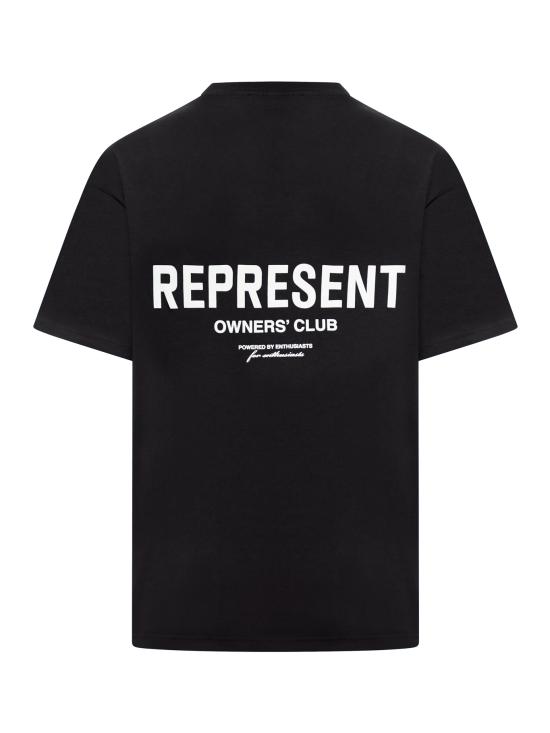 25FW 리프레젠트 반팔 티셔츠 OCM41114 001 Black - REPRESENT