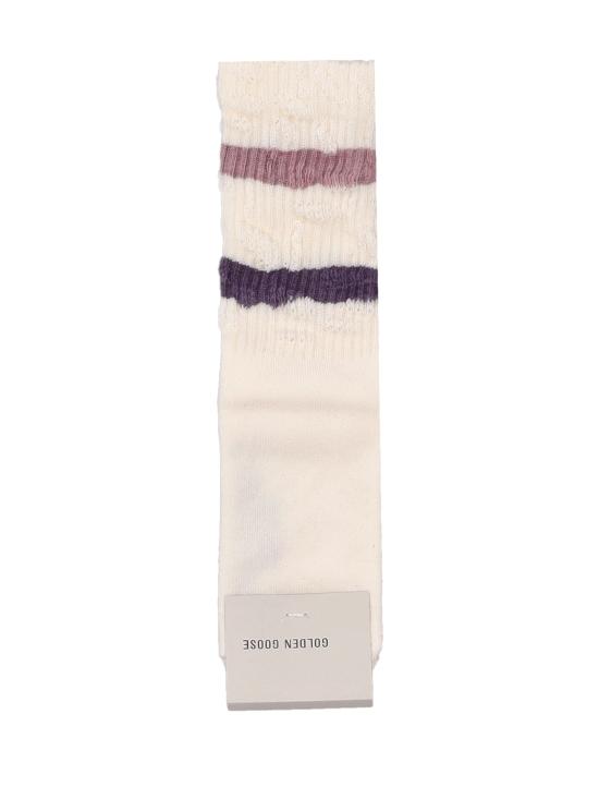 26FW [키즈] 골든구스 발목 양말 GKP00883P001107 12297 HERITAGE WHITE ADOBE ROSE ARCTIC DUSK