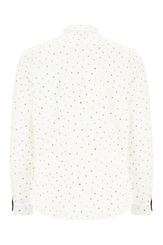 25FW 폴 스미스 긴팔 셔츠 M2R149TT2241401 01 WHITE - PAUL SMITH