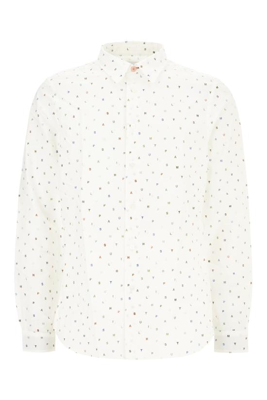 25FW 폴 스미스 긴팔 셔츠 M2R149TT2241401 01 WHITE