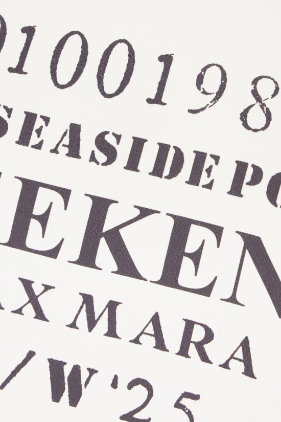 25FW 위켄드막스마라 GUGLIA 구글리아 로고 프린트 크루넥 티셔츠 GUGLIA 001 Bianco - WEEKEND MAX MARA