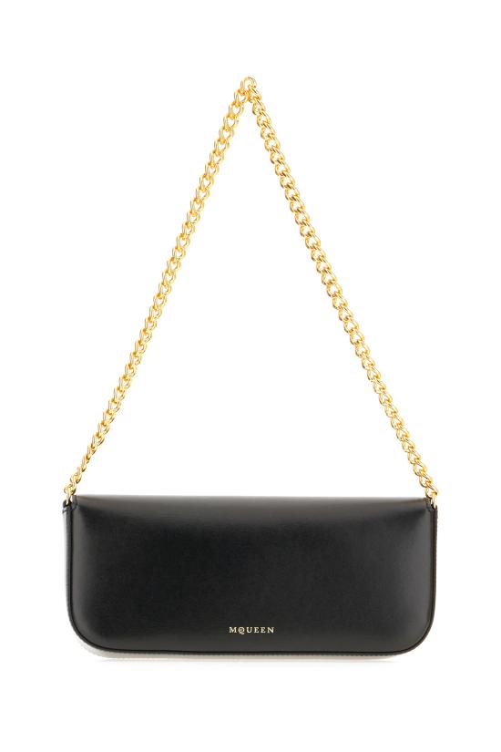 25FW 알렉산더 맥퀸 숄더백 8360371MAAE 1000 BLACK GOLD - ALEXANDER MCQUEEN