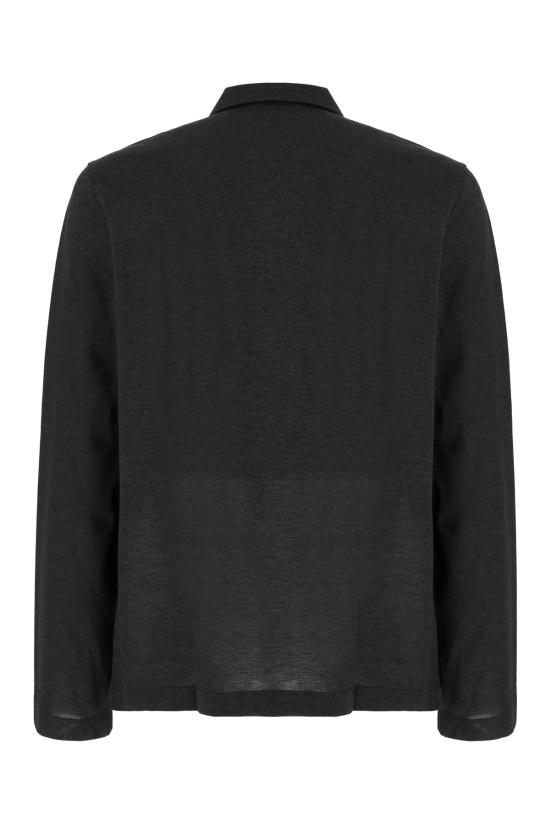 25FW 살바토레 페라가모 폴로 티셔츠 786358 002 LEAD GREY - SALVATORE FERRAGAMO