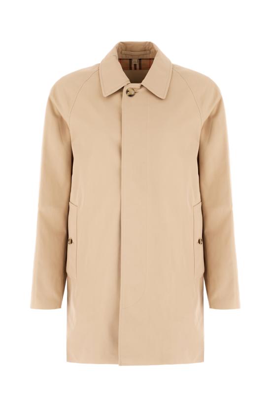 25FW 버버리 쇼트 캠던 헤리티지 카 코트 8079393 A1366 HONEY