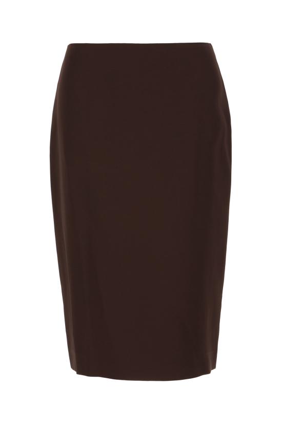 25FW 톰포드 미디 스커트 GC5818FAX1524 KB870 DEEP BROWN