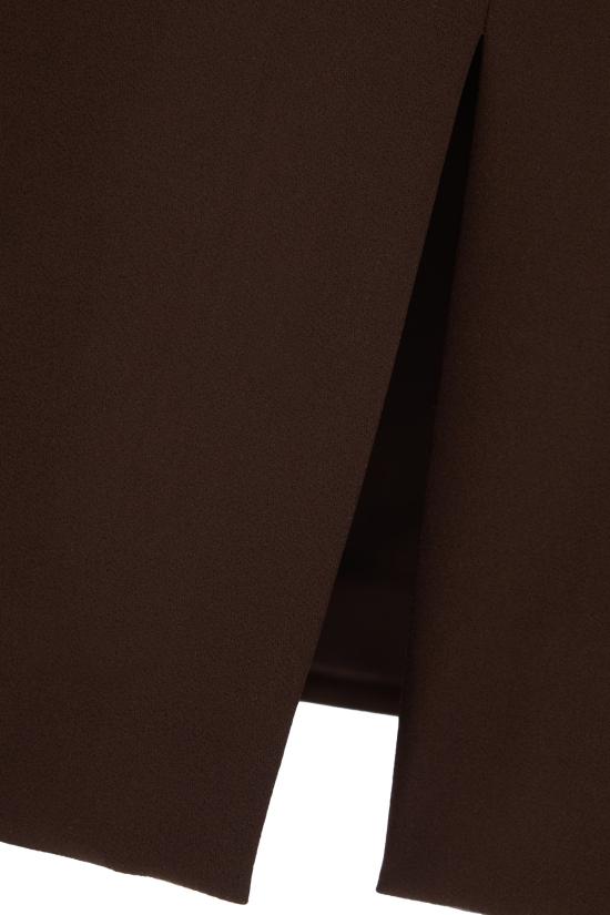 25FW 톰포드 미디 스커트 GC5818FAX1524 KB870 DEEP BROWN - TOMFORD