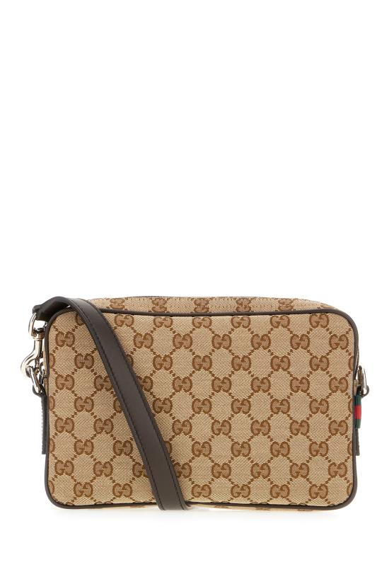 25FW 구찌 캔버스 스몰 크로스바디 백 834802FAEPS 9752 EBONY COCOA