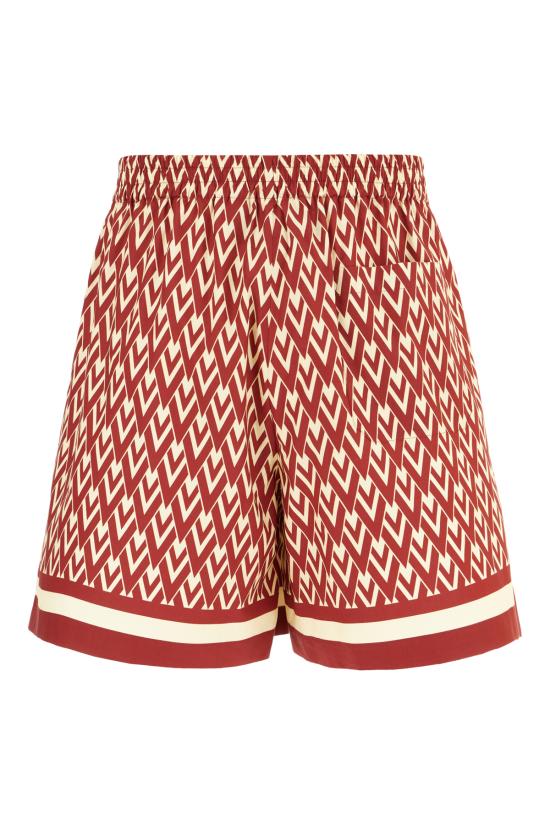 25FW 발렌티노 가라바니 숏팬츠 7V3RDE38B20 CLT BEIGE BORDEAUX - VALENTINO GARAVANI