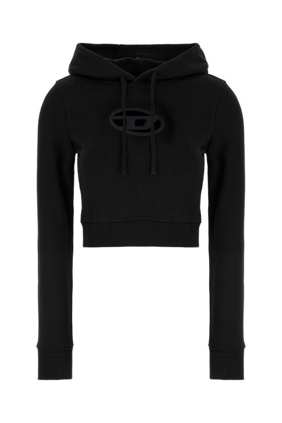 25FW 디젤 후드 티셔츠 A157140GRAC 9XX BLACK