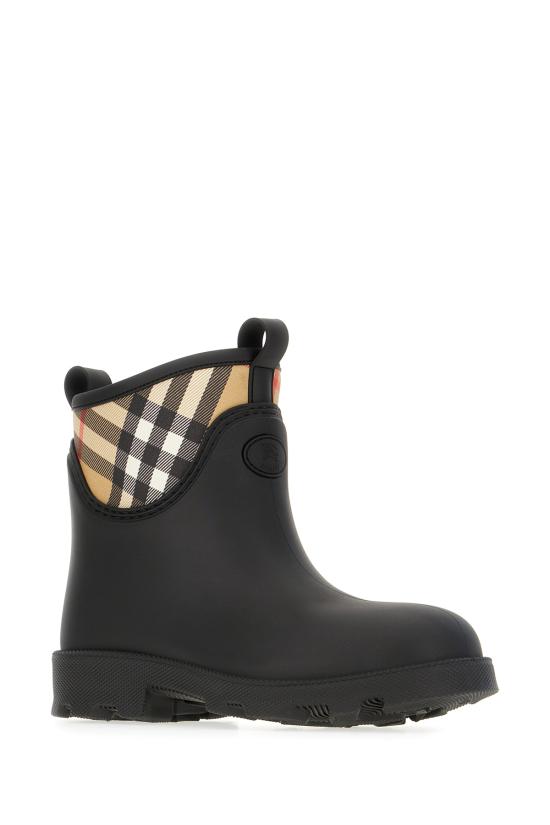 26FW 버버리 마쉬 스탬프 로우 부츠 8111712 A1189 BLACK - BURBERRY