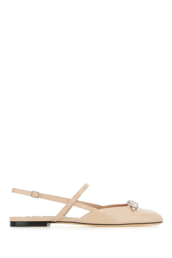 25FW 지미추 플랫 슈즈 BELINDASBFLATPAT MACARON