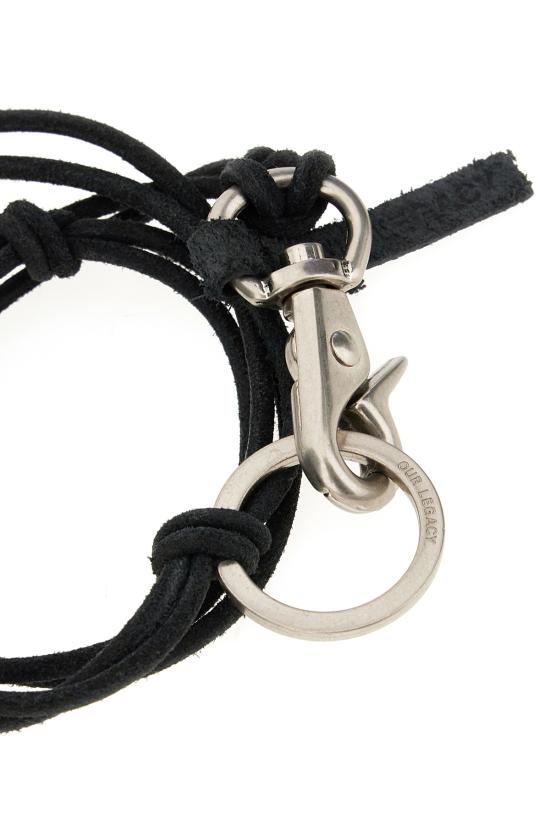 26SS 아워레가시 브레이슬릿 A2208LBL BLACK - OUR LEGACY