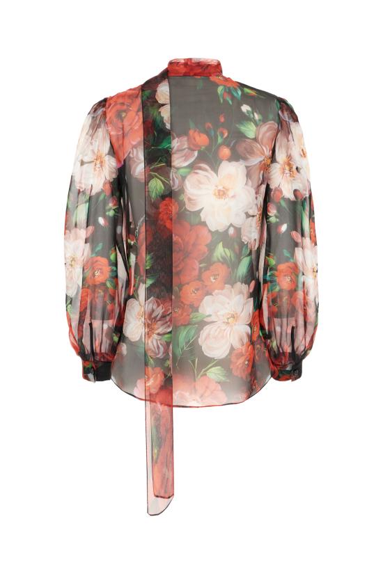 25SS 돌체앤가바나 셔츠 F5S61TIS1Y6 HN5PD BOUQUETFIORIANTICHIFONDONERO - DOLCE & GABBANA