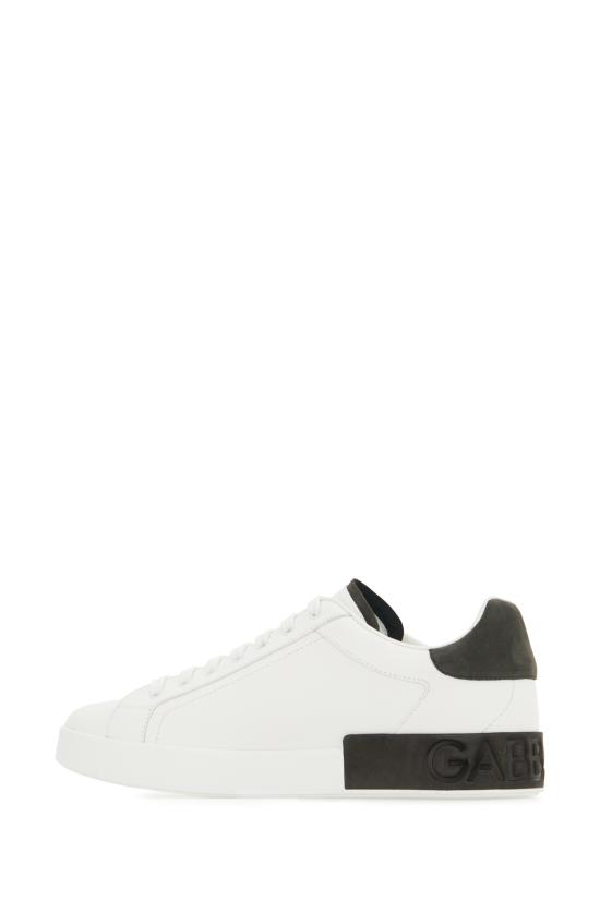 26SS 돌체앤가바나 스니커즈 CS2278AF218 89697 WHITE BLACK - DOLCE & GABBANA