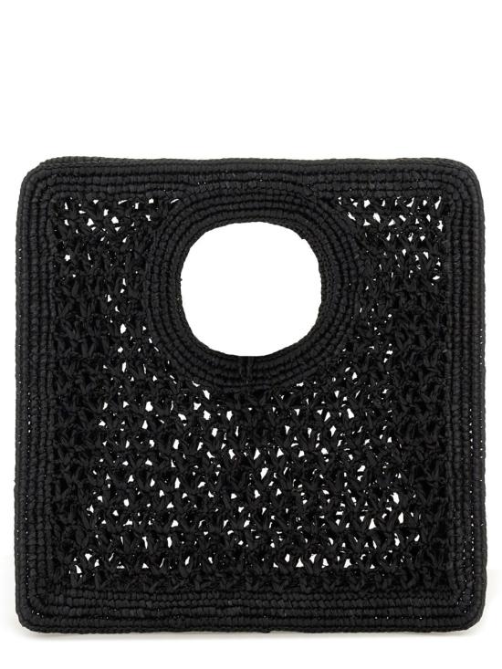 25SS 자크뮈스 SPIAGGA 스피아자 스몰 스퀘어 토트백 251BA4213219990 BLACK DOM - JACQUEMUS