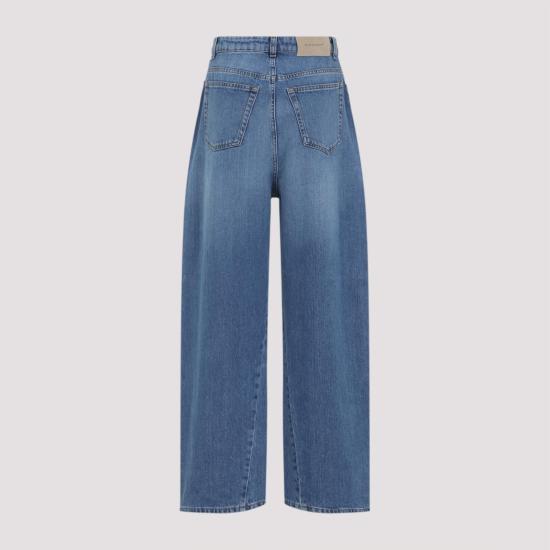 25FW 지방시 스트레이트 팬츠 BW517J516W 420 MEDIUM BLUE - GIVENCHY