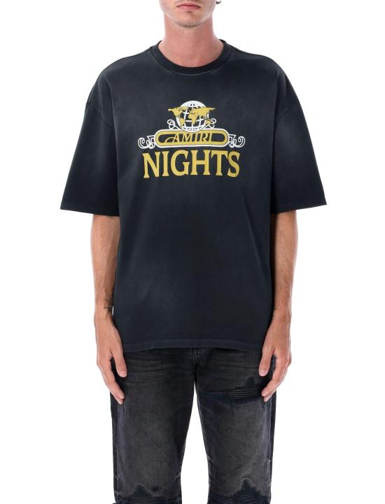 25FW 아미리 반팔 티셔츠 AMJYTE1207 BLACK