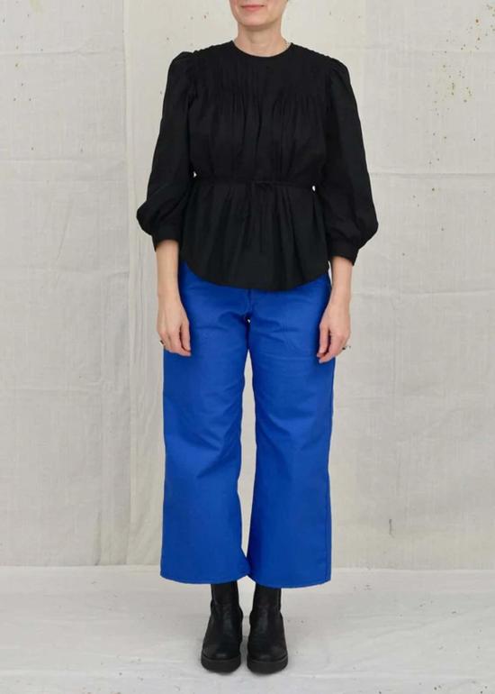  우크나투 블라우스 핀턱