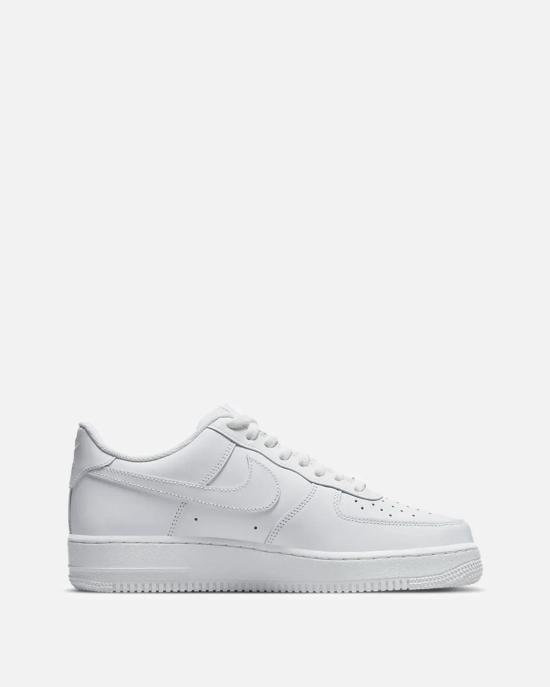 나이키 스니커즈 에어 포스 1 로우 07 화이트 슈즈 - NIKE