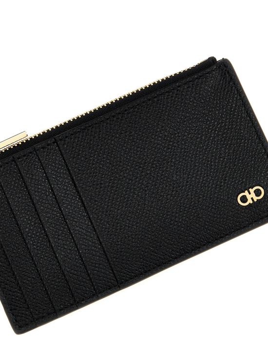 25FW 살바토레 페라가모 명함지갑 775663NERO Black - SALVATORE FERRAGAMO