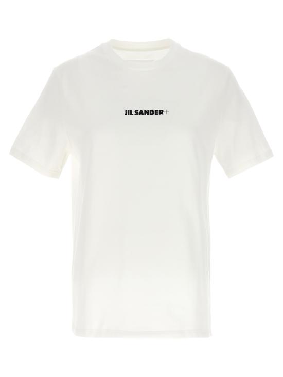 25FW 질샌더 탑 J40GC0118J20103102 White Black