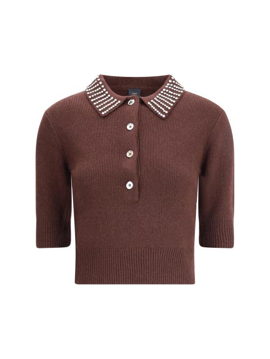 25FW 핑코 스웨터 105745A2S4 L99 BROWN