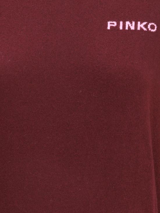 25FW 핑코 긴팔 티셔츠 105561A2SI YND BORDEAUX - PINKO