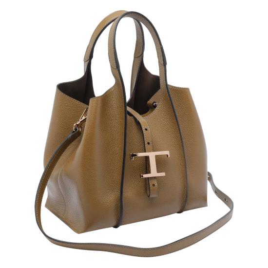 25FW 토즈 T 타임리스 미니 토트백 XBWTSBA9100 XSOS411 Beige - TODS
