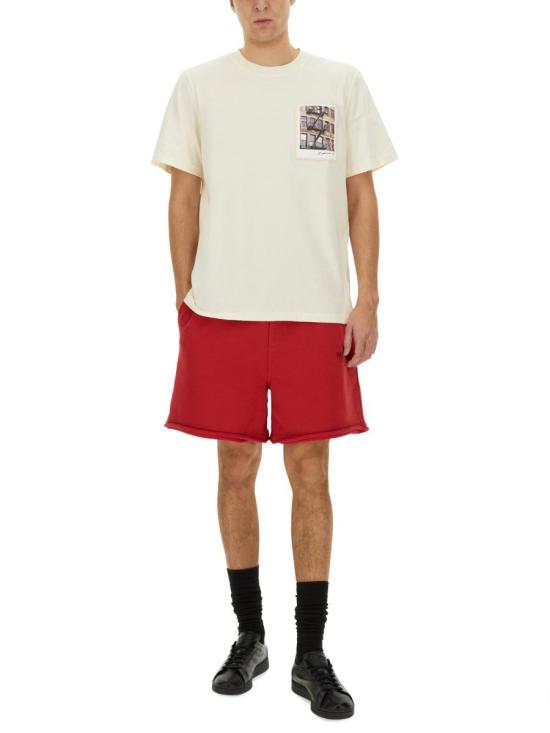  헬무트랭 숏팬츠 O10HM209 H0W BORDEAUX DOM - HELMUT LANG