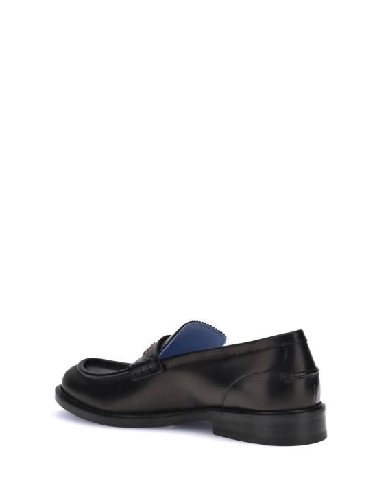 25FW 베르사체 로퍼 10178491A11907 1B00V Black - VERSACE