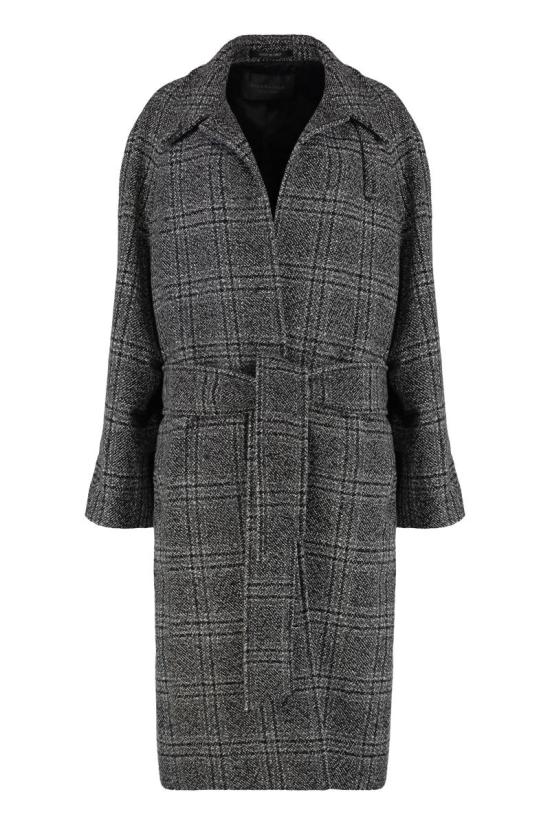 25FW 발렌시아가 원 레이어 레글런 코트  838934TSU20 1269 GREY