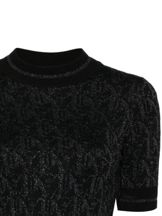  팜앤젤스 반팔 티셔츠 PWHT010R24KNI0011010 Black - PALM ANGELS