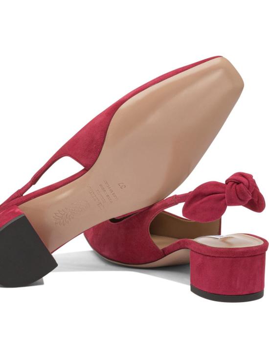 25FW 아쿠아주라 힐/펌프스 VBTMIDL1SUECD3 RED - AQUAZZURA