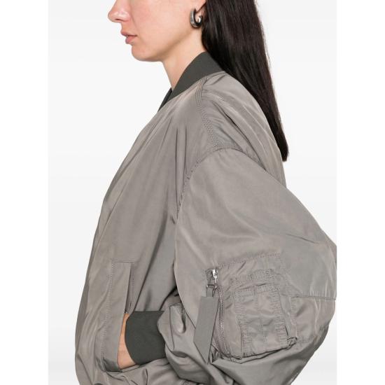 25FW 디 아티코 봄버 자켓 251WCB00070 PLL001AA 084 GREY - THE ATTICO