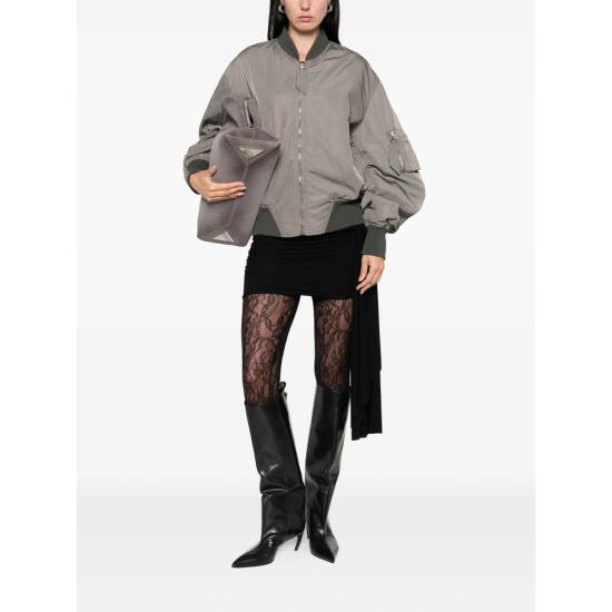 25FW 디 아티코 봄버 자켓 251WCB00070 PLL001AA 084 GREY - THE ATTICO