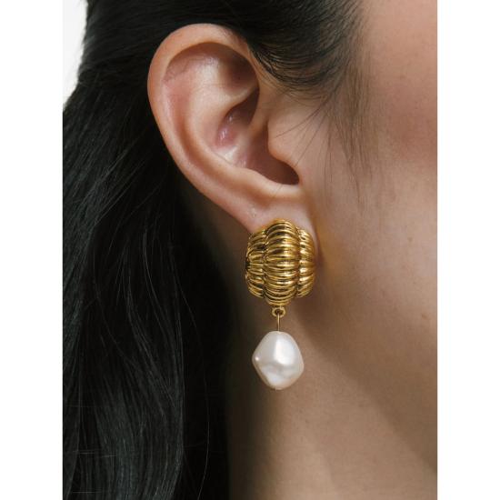 25FW 제니퍼 베어 이어링 111RB117 PEARL GOLD - JENNIFER BEHR