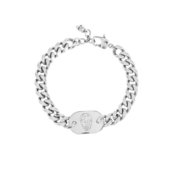 25FW 알렉산더 맥퀸 브레이슬릿 836629 J161N 0446 SILVER