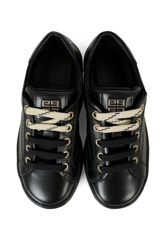 25FW [키즈] 지방시 스니커즈 H31042 09B BLACK - GIVENCHY