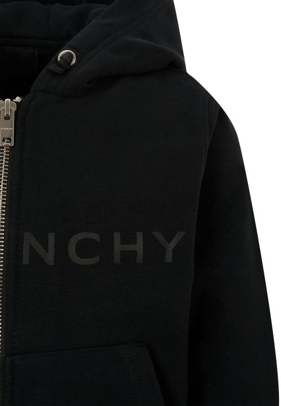 25FW [키즈] 지방시 트레이닝 상의 H30939 09B BLACK - GIVENCHY