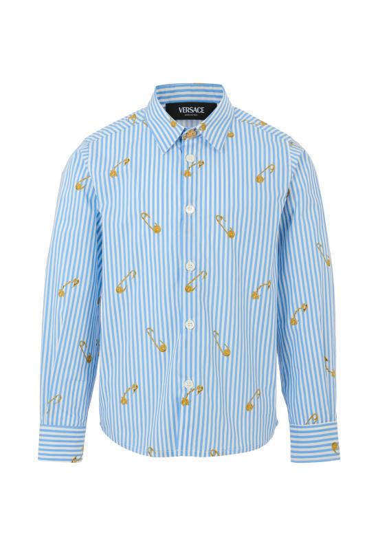 25FW [키즈] 베르사체 탑 1018255 1A14827 5UE60 LIGHT BLUE