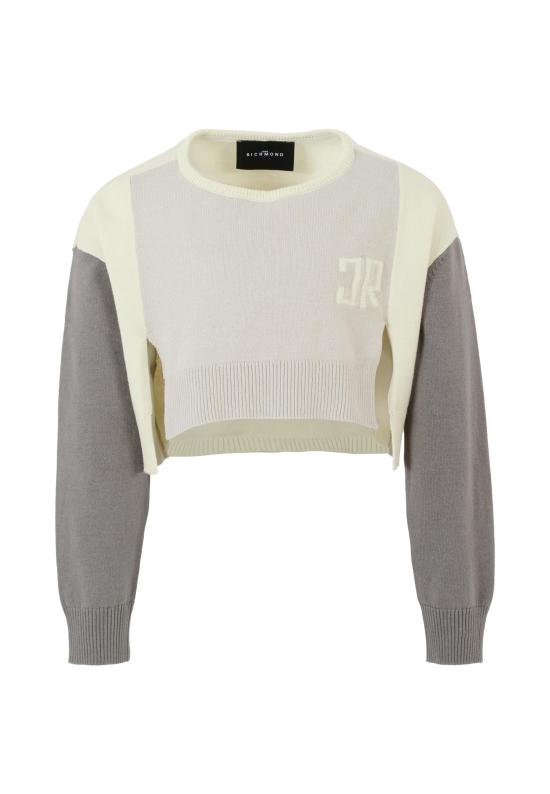 25FW [키즈] 리치몬드 니트/스웻셔츠 RGA25172MA BLUE VAPOR MULTICOLOR - RICHMOND