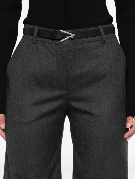 25FW 스텔라 맥카트니 스트레이트 팬츠 6402873CU703 1230 ASH GREY - STELLA MCCARTNEY