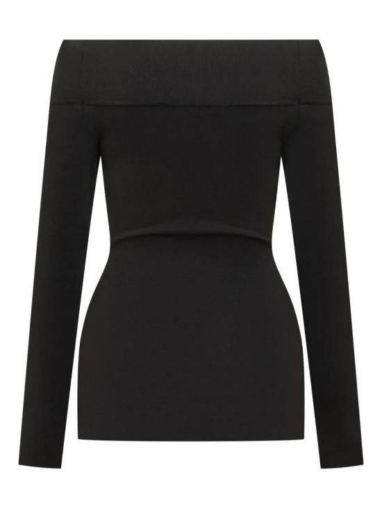 25FW 스텔라 맥카트니 스웨터 6K10683S2543 1000 BLACK