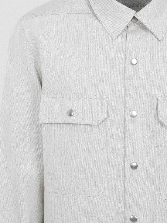  릭 오웬스 긴팔 셔츠 RU01E5729DRD41 Grey - RICK OWENS